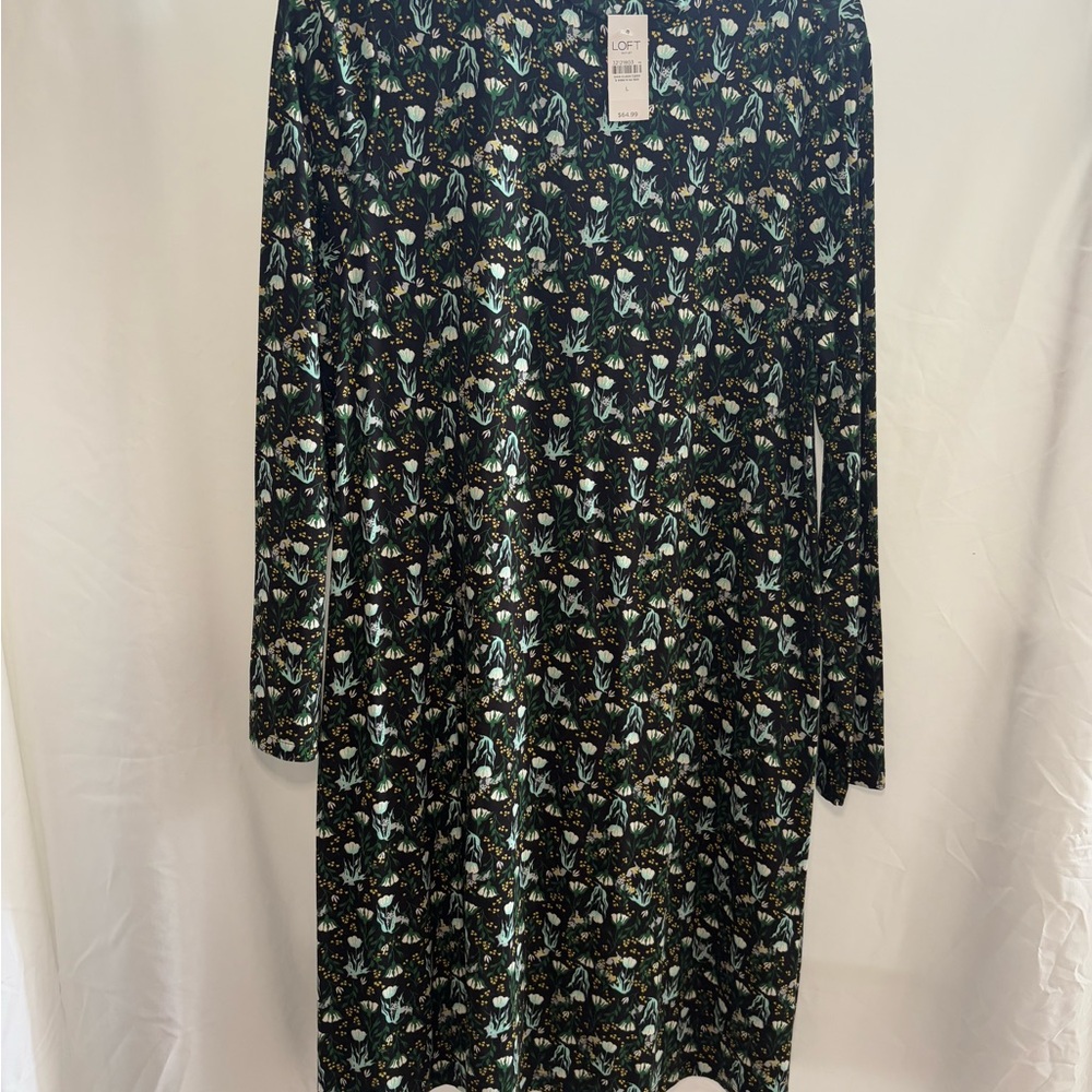 LOFT Long Sleeve Dress